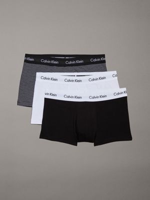 3 Pack Low Rise Trunks - Cotton Stretch Calvin Klein®