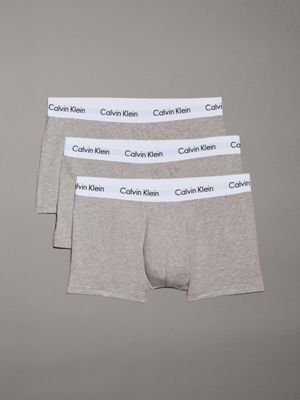 3 Pack Low Rise Trunks Cotton Stretch Calvin Klein 0000U2664GKS0