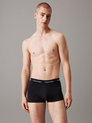 3 Pack Low Rise Trunks Cotton Stretch Calvin Klein 0000U2664GQRH