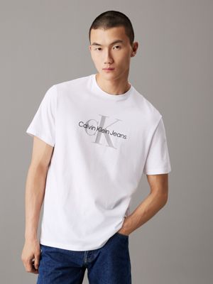 T Shirt mit Monogramm Calvin Klein 00040EM286YAA