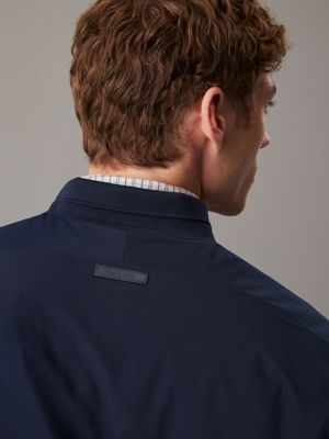 dark sapphire bomberjack voor heren - calvin klein