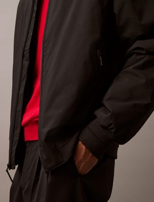 black kurtka bomberka dla mężczyźni - calvin klein