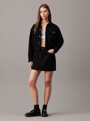 Calvin klein women's black jacket online