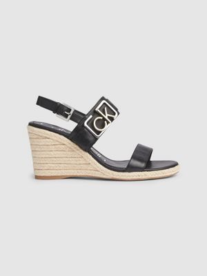 calvin klein wedge sandals