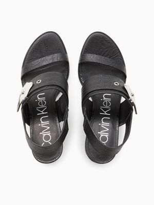 calvin klein platform sandals