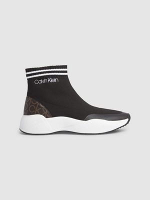 calvin klein jeans knit trainers
