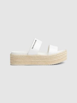 calvin klein platform sandals