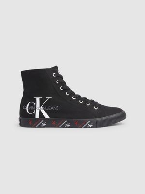 Sneaker alte in tela da uomo da men Calvin Klein® | 000B4S0669001