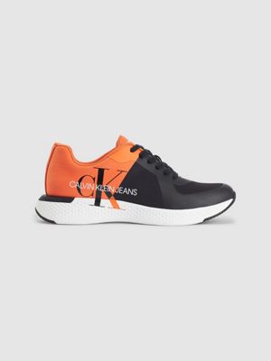 calvin klein orange trainers
