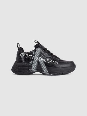 calvin klein chunky sneakers black