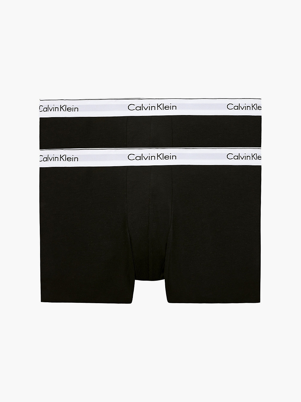 BLACK 2 Pack Boxer Briefs - Modern Cotton undefined men Calvin Klein