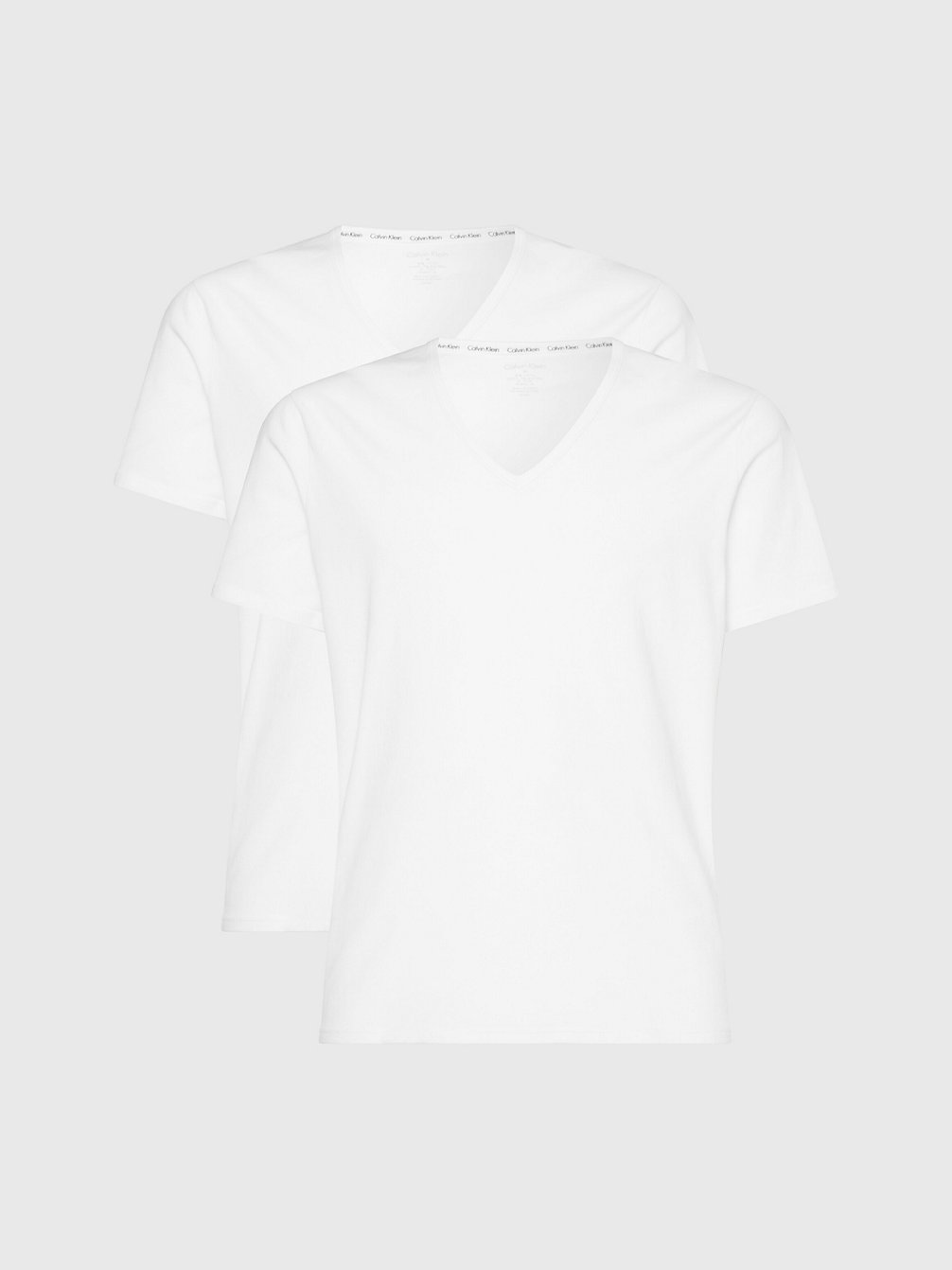 WHITE 2 Pack Lounge T-Shirts - Modern Cotton undefined men Calvin Klein