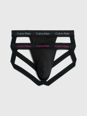 Wanorde Knooppunt Kwalificatie 2-pack jock straps - Cotton Stretch Calvin Klein® | 000NB1354ACFW