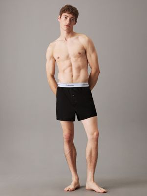 Calvin Klein Underwear MODERN BOXER SLIM 2 PACK - Boxer shorts - black 