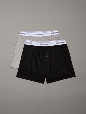 2 Pack Slim Fit Boxers - Modern Cotton Calvin Klein® | 000NB1396ABHY