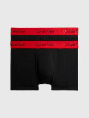 Red and black on sale calvin klein boxers