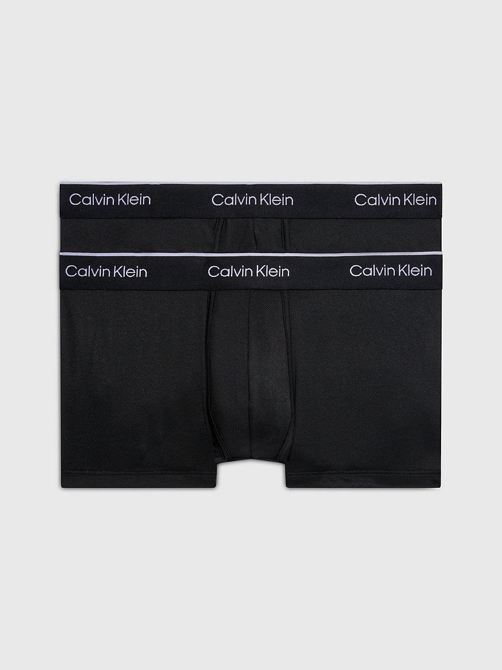 BLACK/BLACK 2 Pack Low Rise Trunks - CK Pro Air undefined men Calvin Klein