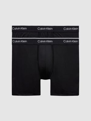 black ck boxers