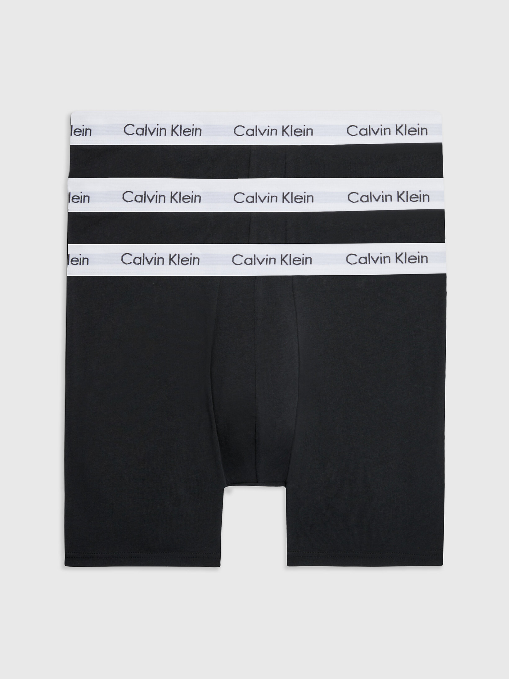 Pack De 3 Bóxeres Largos - Cotton Stretch > Black > undefined mujer > Calvin Klein