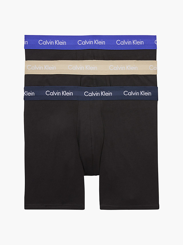 B-Shoreline/ Clem/ Travertine Wb > 3er-Pack Boxershorts - Cotton Stretch > undefined Herren - Calvin Klein