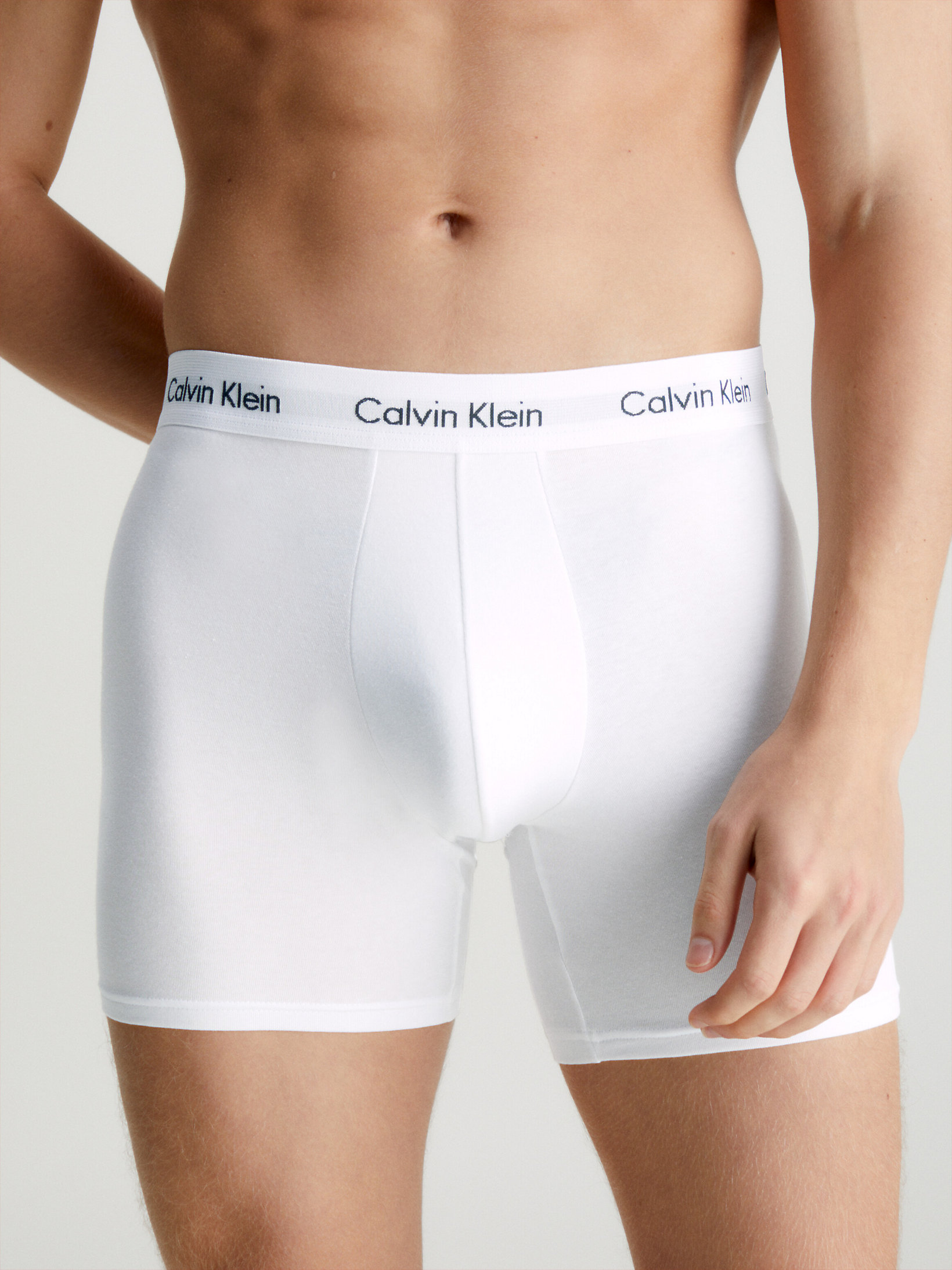 3 Pack Boxer Briefs - Cotton Stretch Calvin Klein® | 000NB1770ACB4