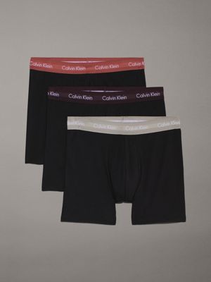  bruchetta wbs 3 pack boxer briefs - cotton stretch for men calvin klein