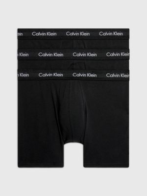 DKNY Classic Cotton Stretch Boxer Briefs Men's Underwear - 3-Pack Medium