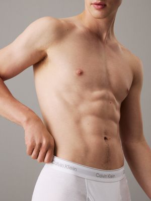 white 5er-pack boxershorts - cotton classics für herren - calvin klein