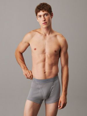 blk 5 pack trunks - cotton classics for men calvin klein