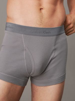 blk 5 pack trunks - cotton classics for men calvin klein