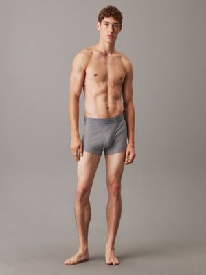 blk 5 pack trunks - cotton classics for men calvin klein