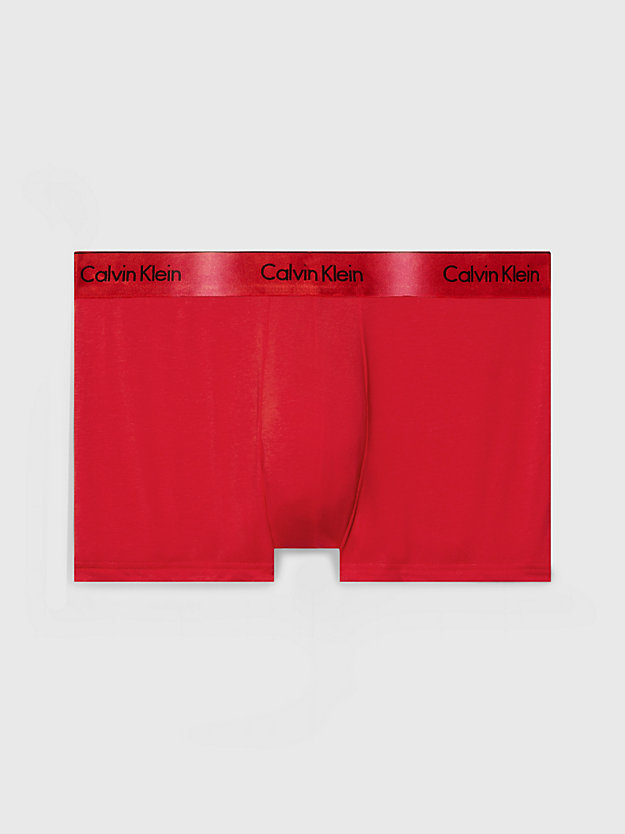 rouge w rouge metallic wb bokserki - modern cotton dla mężczyźni - calvin klein