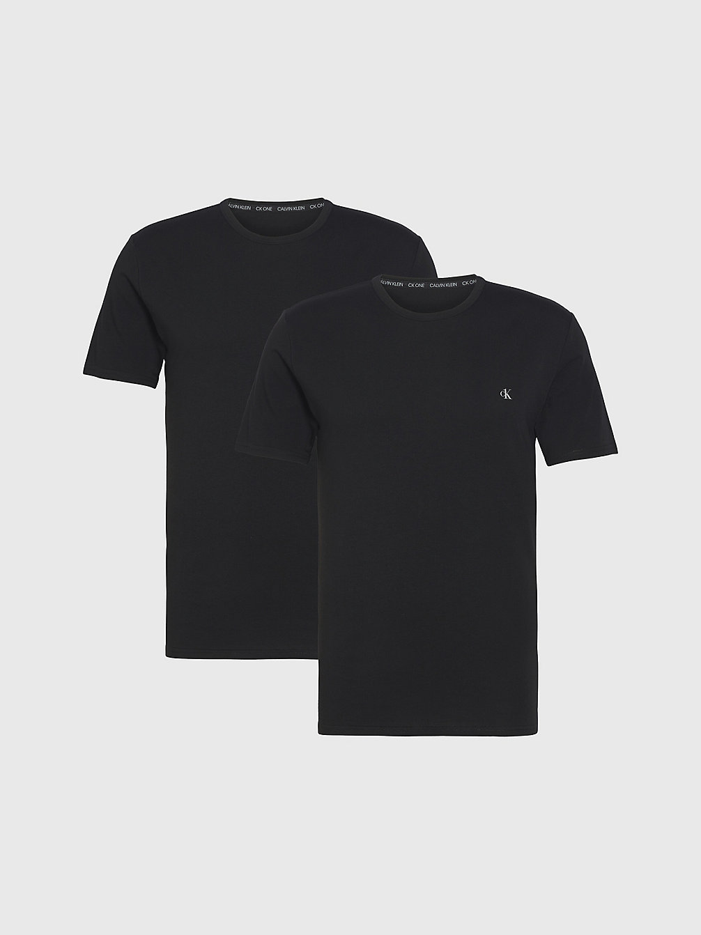 BLACK > 2-Pack Lounge-T-Shirts - CK One > undefined heren - Calvin Klein