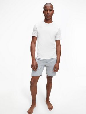 pack de 2 camisetas de estar por casa - ck one white de hombres calvin klein