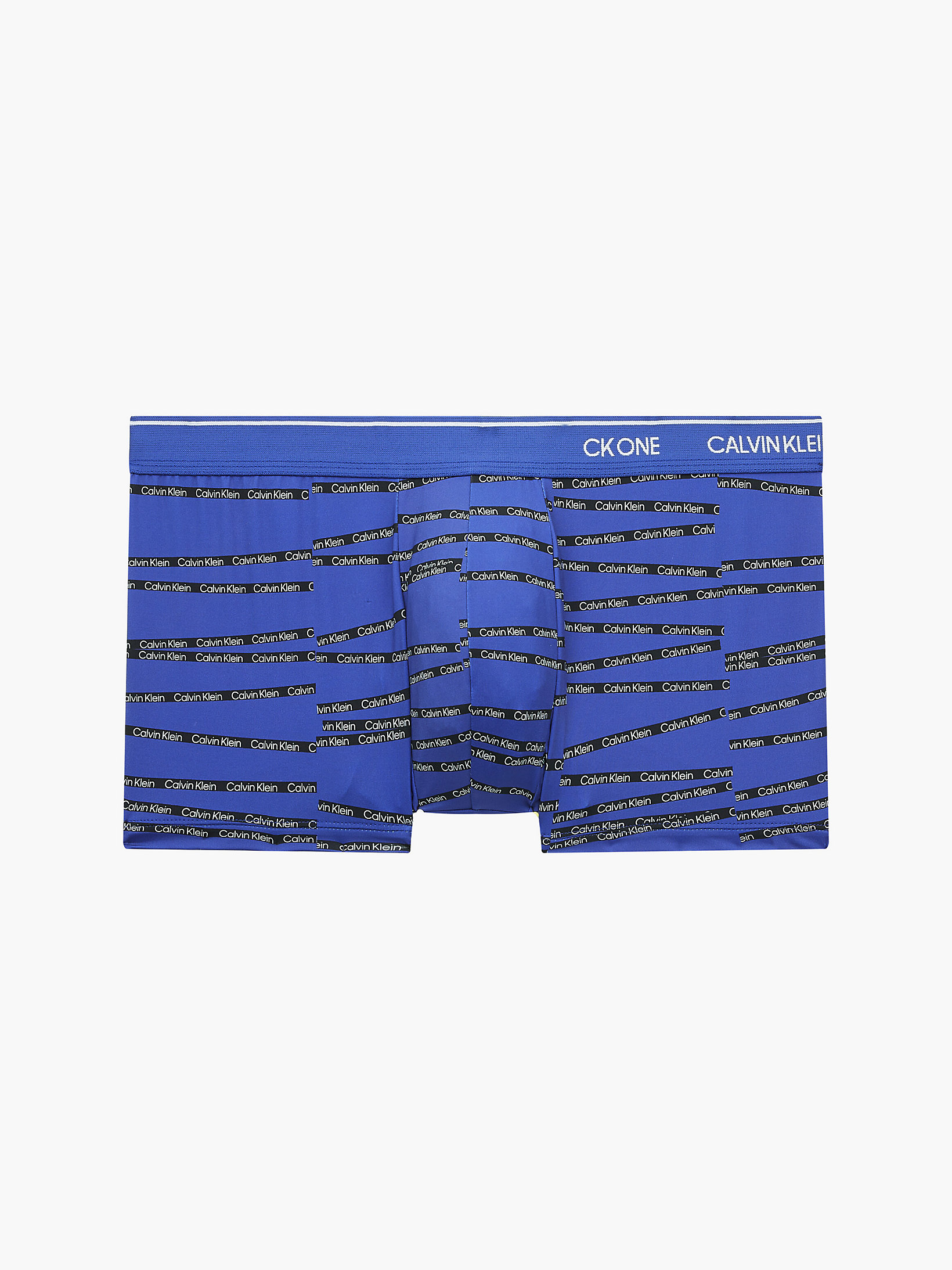 Boxer Taille Basse - CK One > Staggered Strps Logo Print_clematis > undefined hommes > Calvin Klein