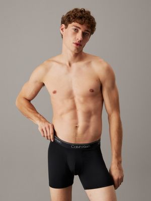 black 5 pack boxer briefs - micro stretch wicking for men calvin klein