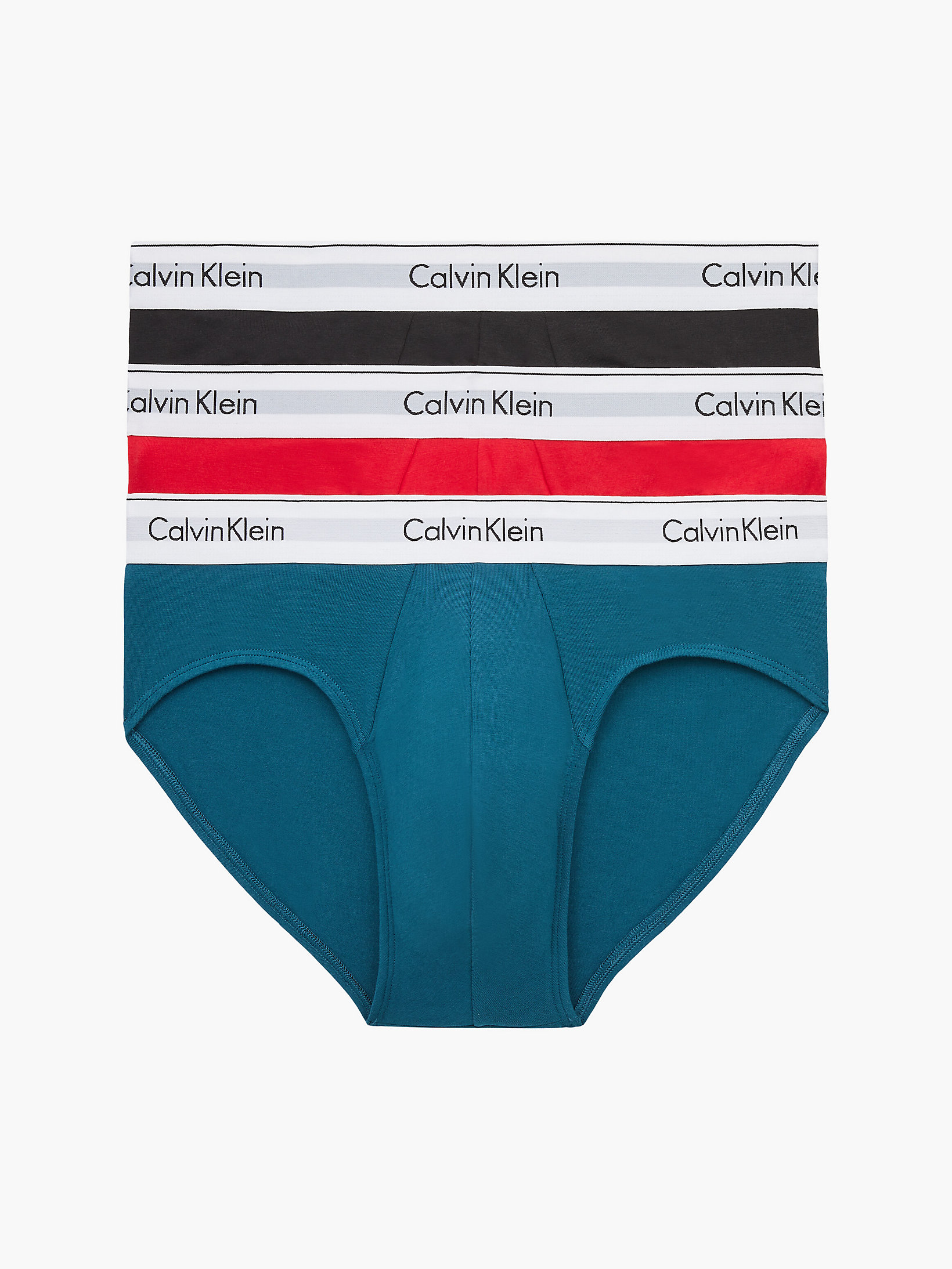 Legion Blue/ Exact/ Black > Zestaw 3 Par Slipów - Modern Cotton > undefined Mężczyźni - Calvin Klein