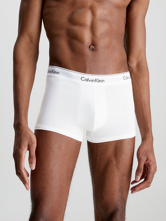 lot de 3 boxers - modern cotton white pour hommes calvin klein