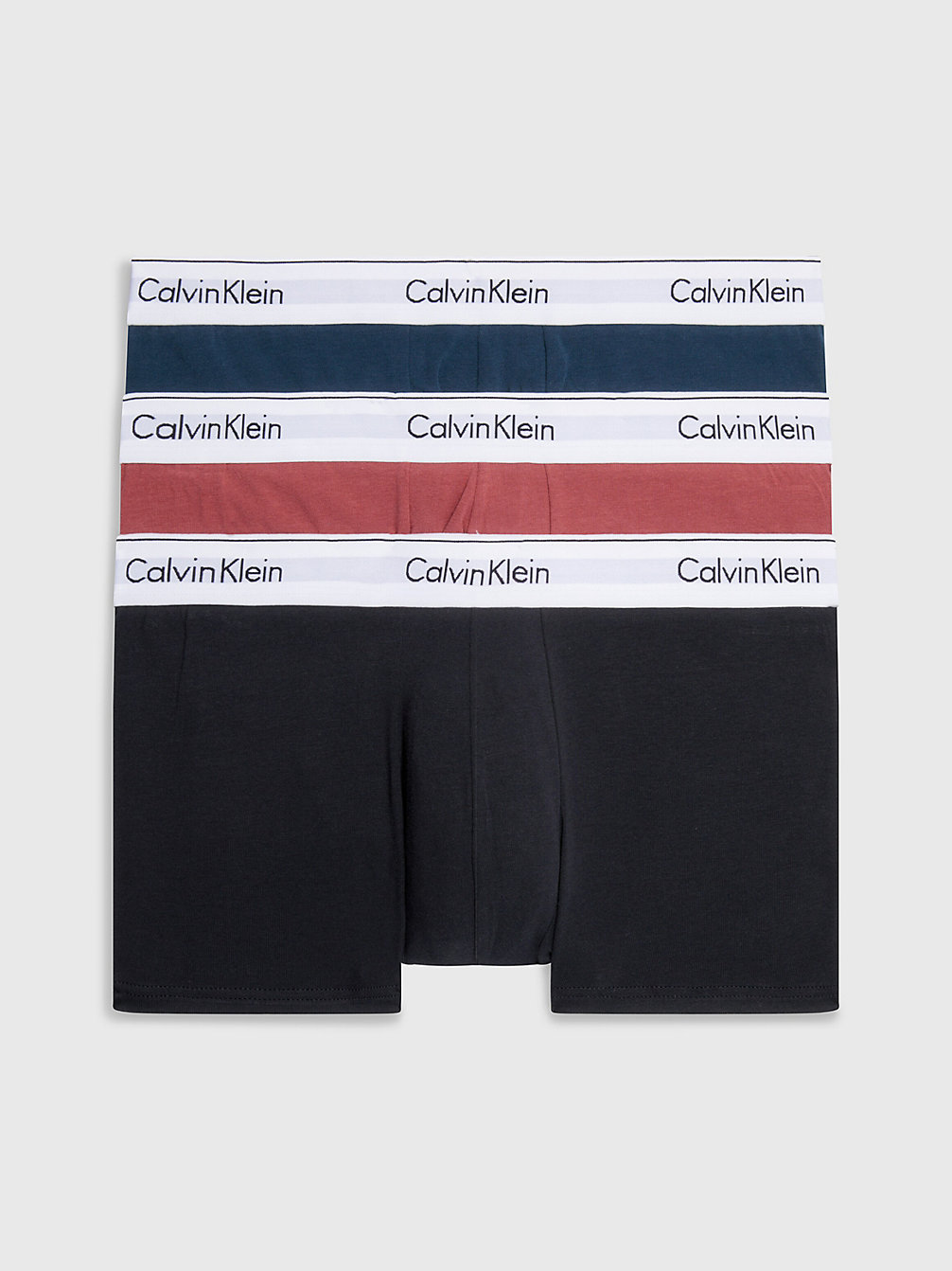 MID NAVY, RASP BLUSH, BLUE GRAPHITE > 3-Pack Boxers - Modern Cotton > undefined heren - Calvin Klein