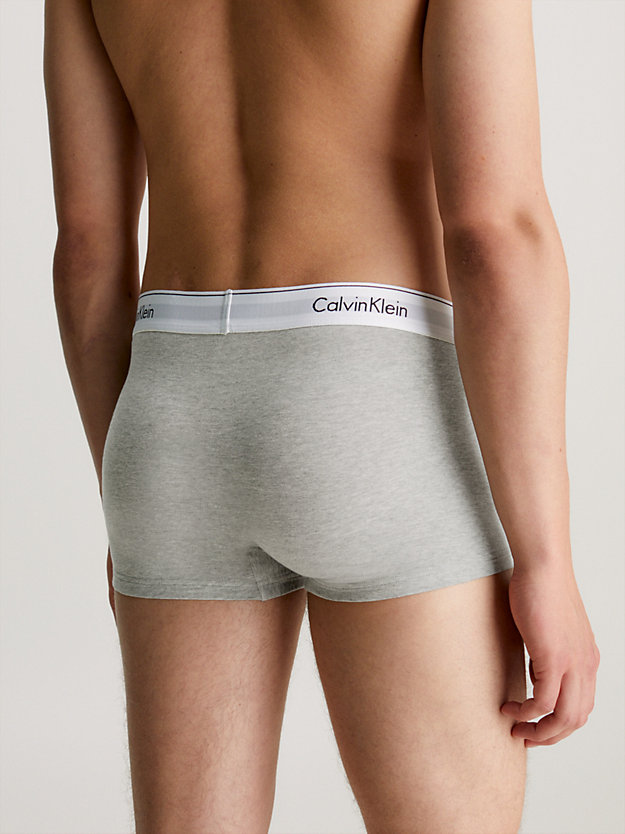grey heather 3er-pack shorts - modern cotton für herren - calvin klein