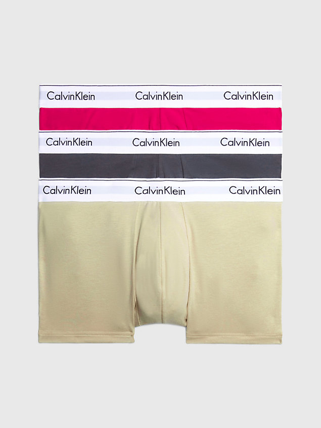  eucalyptus 3er-pack shorts - modern cotton für herren - calvin klein