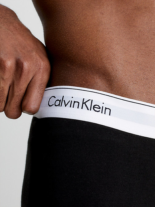 Calvin Klein Baumwolle Shorts mit Logo-Bund in Schwarz für Herren Herren Bekleidung Unterwäsche Boxershorts 