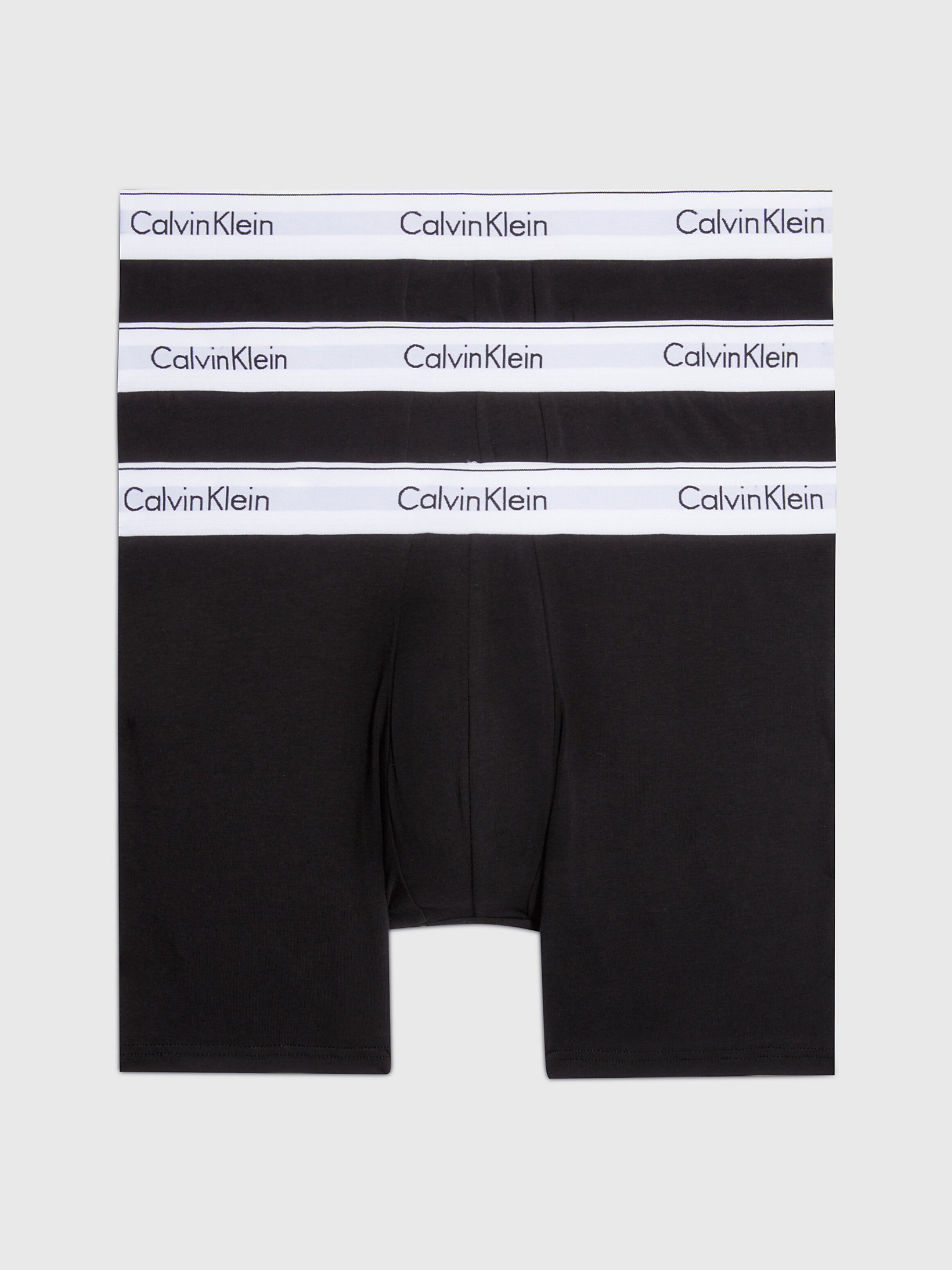 Lot De 3 Boxers Longs - Modern Cotton > Black/black/black > undefined hommes > Calvin Klein