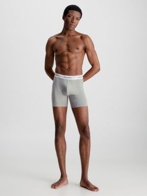 Grey calvin klein boxer briefs sale