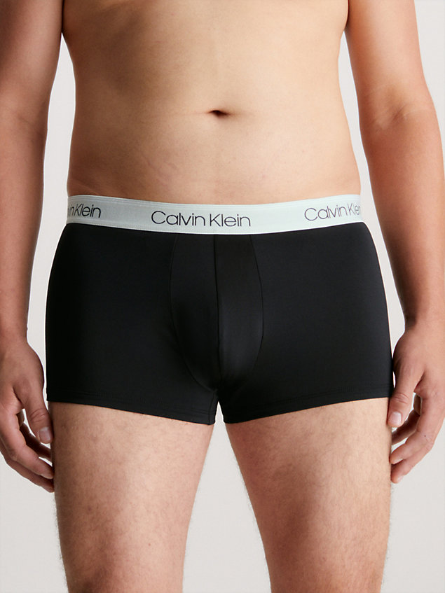  lunar rock wb 3 pack low rise trunks - micro stretch wicking for men calvin klein
