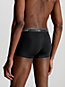 black 3er-pack hüft-shorts - micro stretch für herren - calvin klein