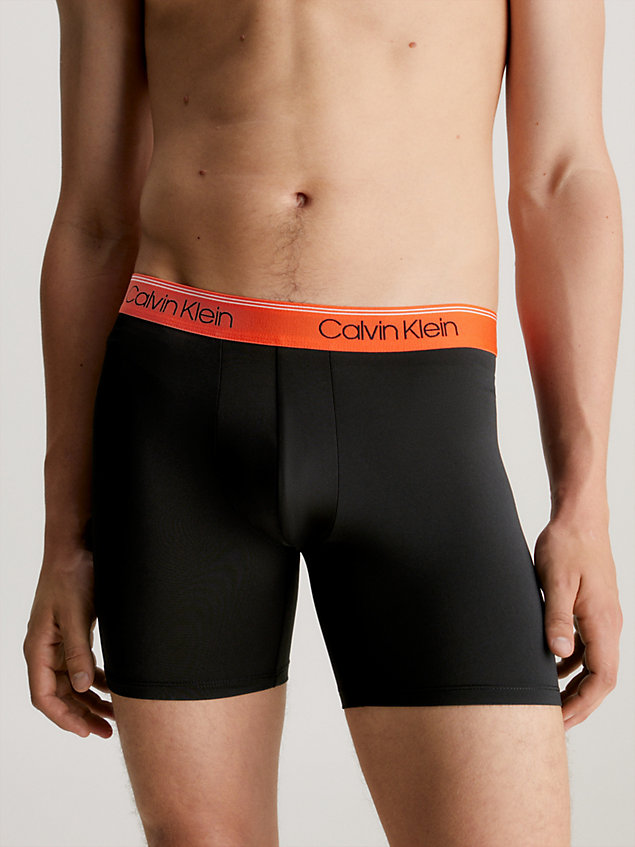  flame wbs 3 pack boxer briefs - micro stretch wicking for men calvin klein