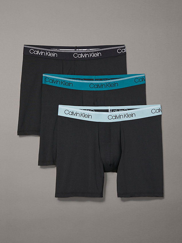  chesapeake bay wb 3-pack boxers lang - micro stretch voor heren - calvin klein