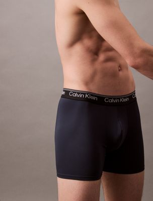 ink 3-pack boxers lang - micro stretch voor heren - calvin klein