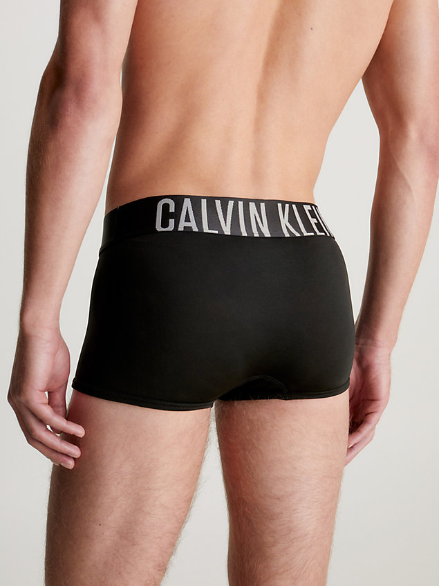 black 3 pack low rise boxer shorts - intense power for men calvin klein